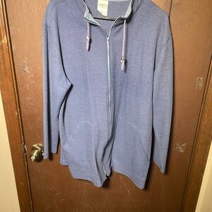 Link Blue Casual Hoodie